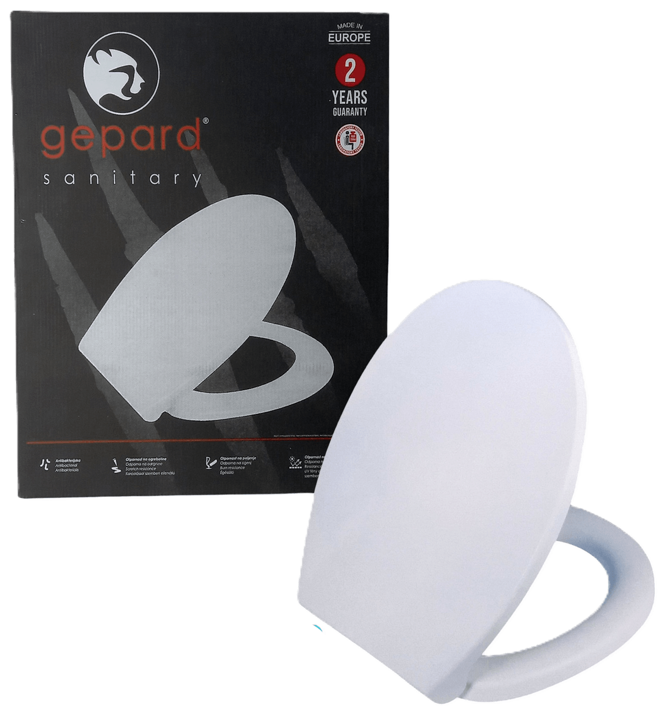 WC daska Gepard Sanitary