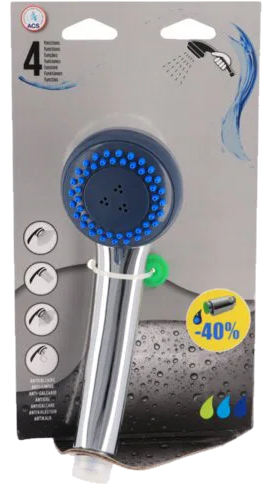 ACS tuš slušalica, 4 funkcije