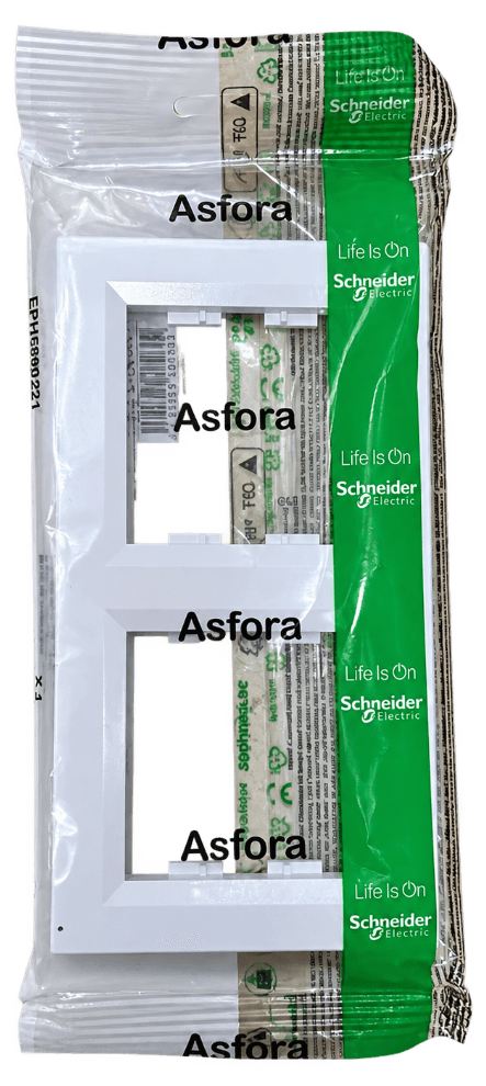 Schneider Asfora dvostruki okvir