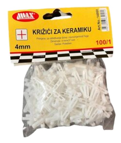 Križići za keramiku 4 mm