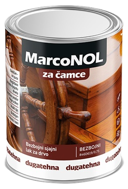 MarcoNOL za čamce Bezbojni sjajni lak